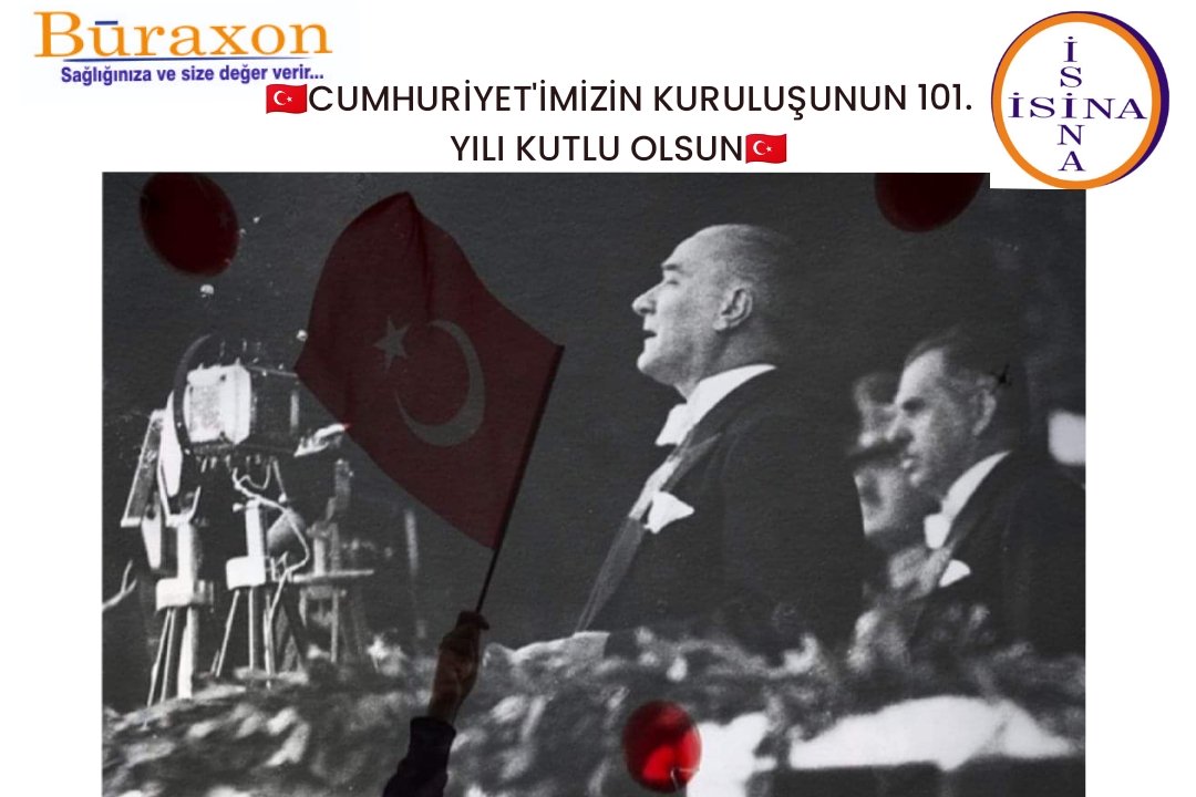 🇹🇷CUMHURİYET'İMİZİN KURULUŞUNUN 101. YILI KUTLU OLSUN🇹🇷