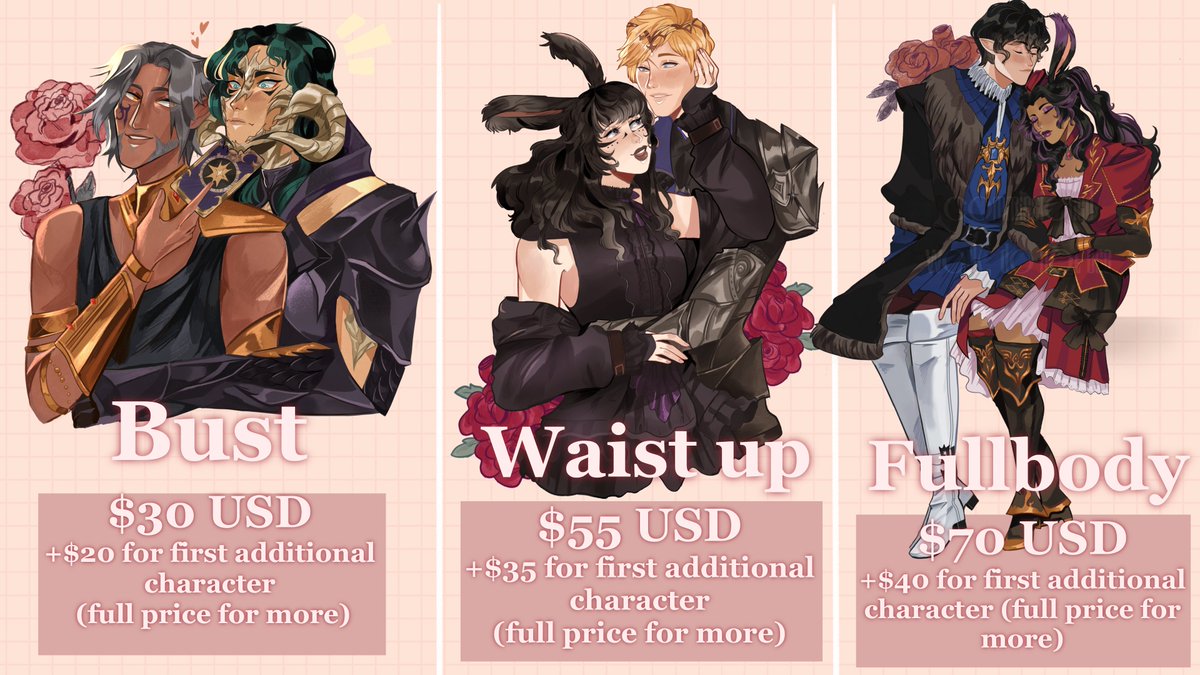 milkychai's tweet image. [EMERGENCY C0MMS] My mom may be $500 short for rent this month and i'll be opening some comm slots to cover for her! 

To claim please DM or email milkychaicommissions@gmail.com!

I'll have these open until I have my ma covered 🫡 Pieces will be worked on throughout Nov