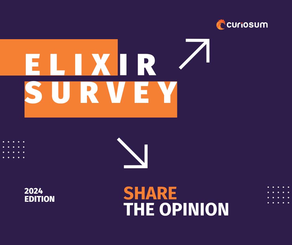 curiosum_dev's tweet image. Ho ho ho!
Wait. It’s not that day. Yet. Still, we have something special for you. Our Curiosum Elixir Survey 2024 has already been released! 💜
So… now you follow the link and take part in: curiosum.com/sl/b87vc3qn
#myelixirstatus #elixirsurvey2024 #curiosumelixirsurvey