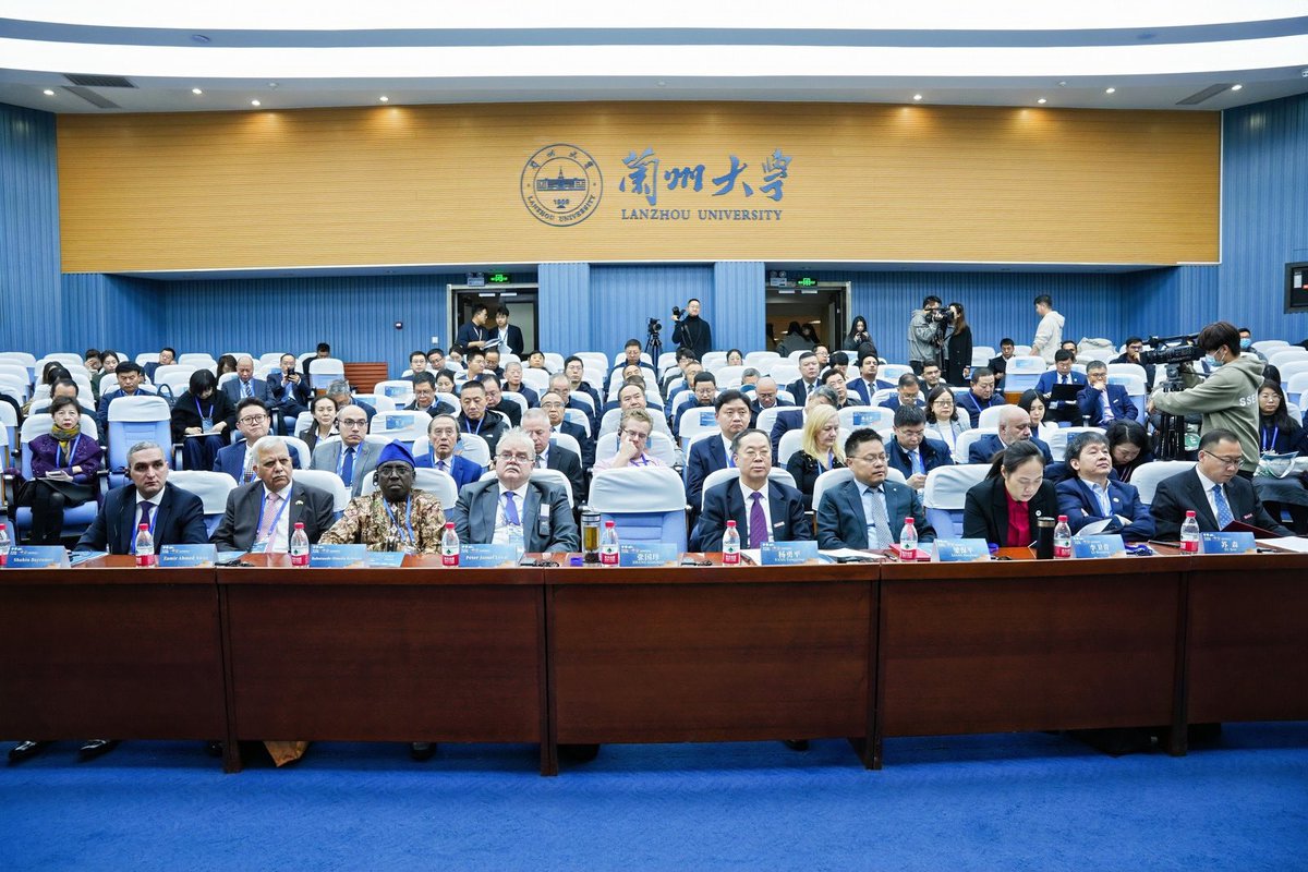 AMohaidinAhmed's tweet photo. Honored to keynote at the University Alliance of the Belt &amp; Road Forum in Lanzhou, China. Spoke on empowering developing nations through quality education &amp; the role of BRI in fostering impactful higher education collaborations. #SIMAD25 #SIMADLeads https://t.co/x83GhdReN9