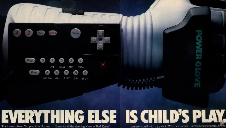 landofthe80s's tweet image. On this date in 1989 the Power Glove by Mattel was released for the Nintendo Entertainment System. #80s #80svideogames #1980s