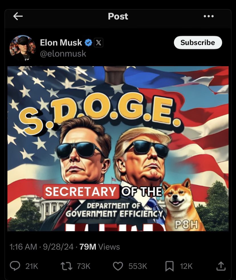 <a href="/RuneCrypto_/">Rune</a> <a href="/Polymarket/">Polymarket</a> DOGE on Solana, it’s called SDOGE and the address ends in P8H. Thank me later😎