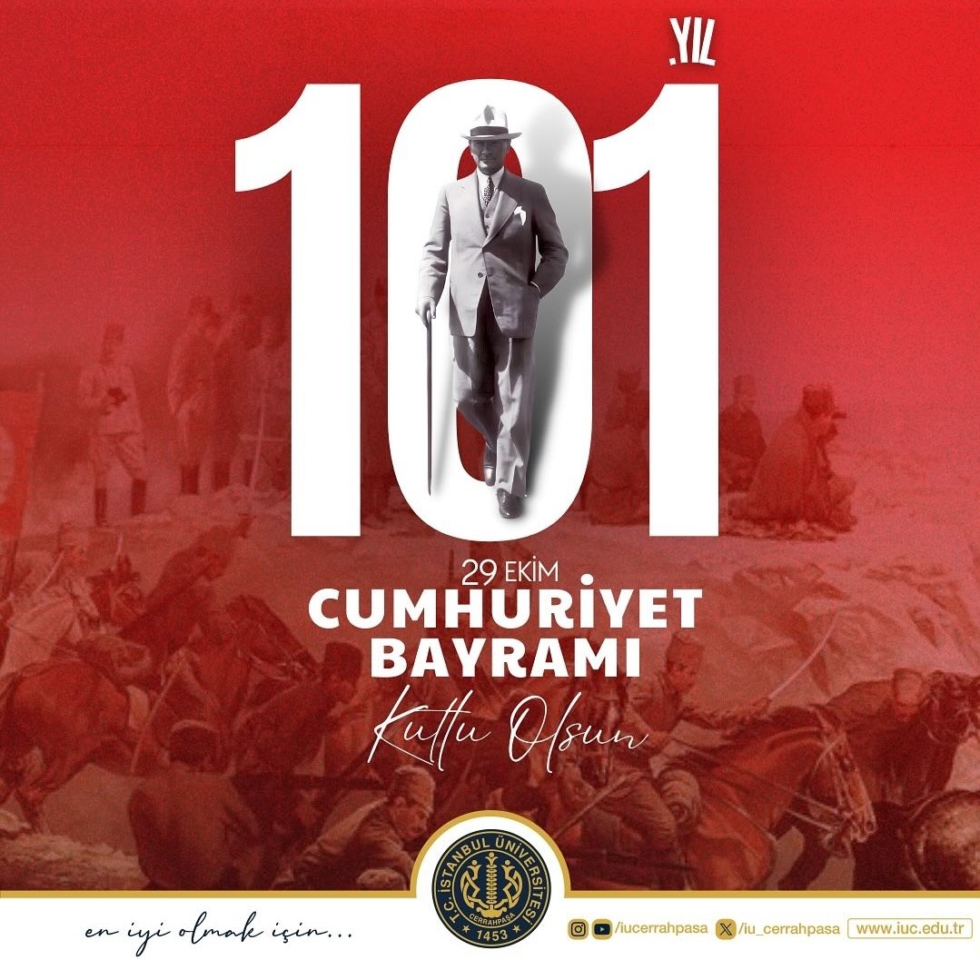 ISTECenter's tweet photo. Cumhuriyetimiz 101 yaşında! 🇹🇷🇹🇷🇹🇷 https://t.co/yi0zJaZanQ