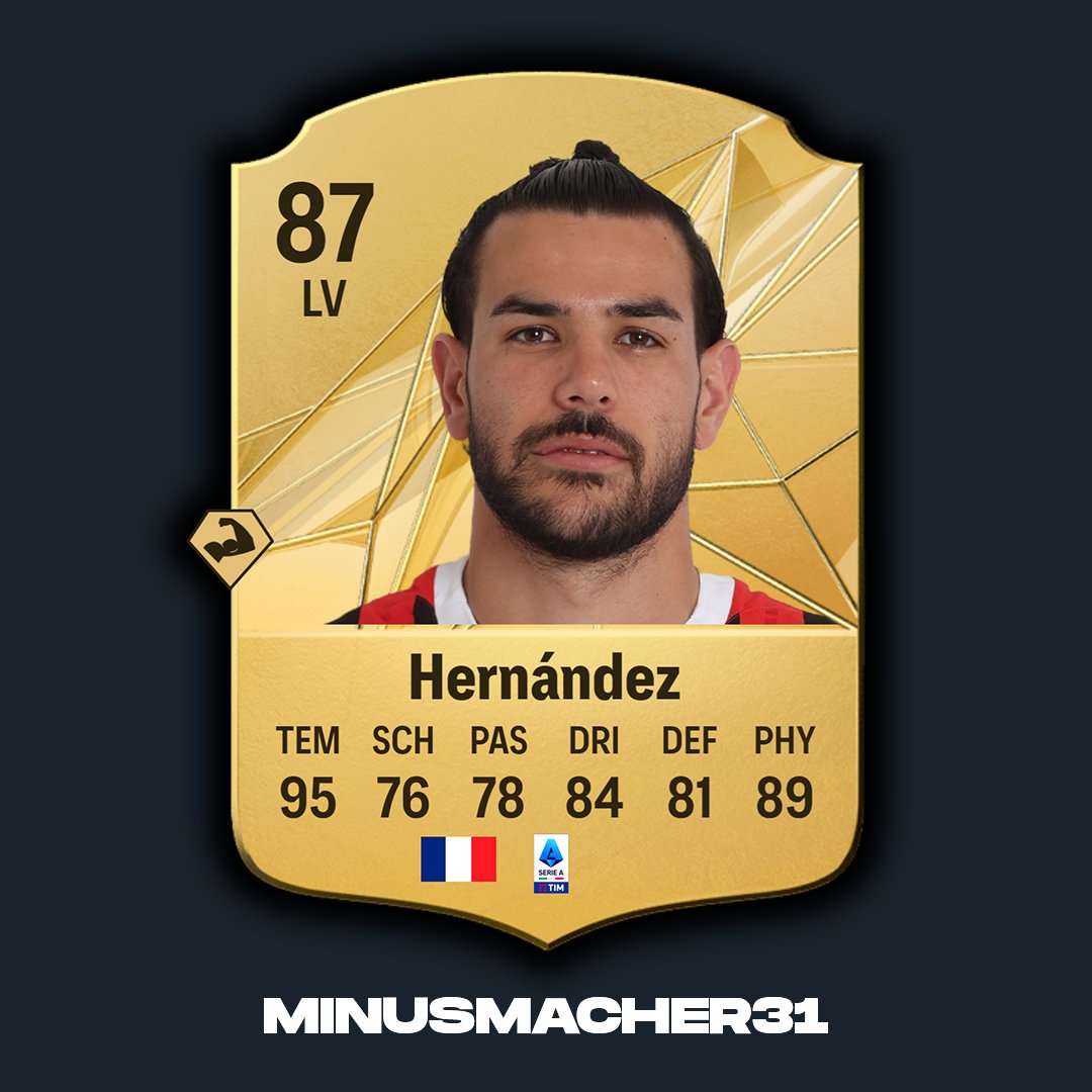 Spielerempfehlung #2 - Theo Hernández

🥇 bester Gold LV jemals
🐻 gewinnt nahezu jeden Zweikampf
⚽️ kann offensiv genutzt werden

💬 Eigentlich sage ich immer, nie viele Coins für die Außenverteidiger ausgeben. Aber wie viel besser Theo als alle anderen AVs ist, ist verrückt.