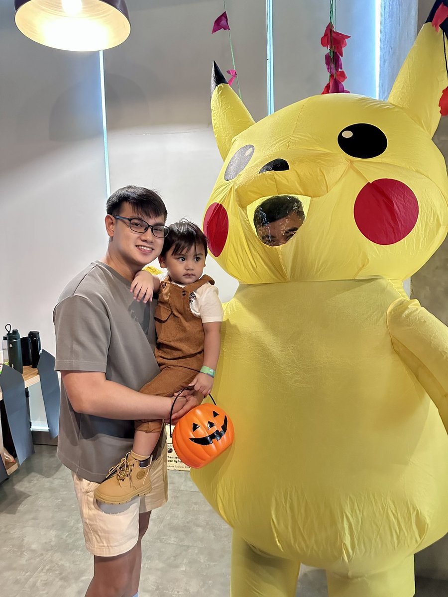 johnmabait's tweet image. Halloween Party last night, pokemon theme d best ❤️