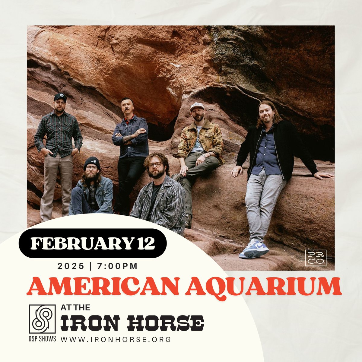 DSP Shows (@dspshows) on Twitter photo Just announced! <a href="/USAquarium/">American Aquarium</a> at The Iron Horse in #Northampton on February 12th - tickets on sale Friday at 10am: tinyurl.com/yc5397y9 Just announced! <a href="/USAquarium/">American Aquarium</a> at The Iron Horse in #Northampton on February 12th - tickets on sale Friday at 10am: tinyurl.com/yc5397y9