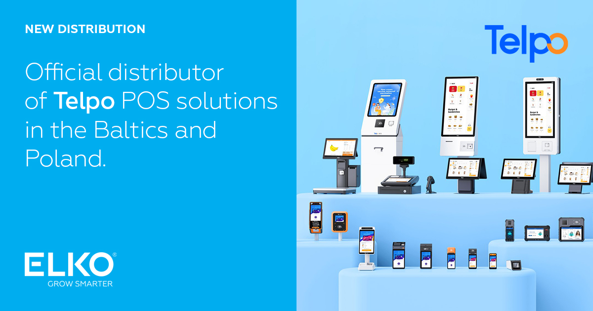 ELKO_Group's tweet image. Our POS solutions offering is getting 💪stronger and bringing new opportunities. 👉Introducing - @Telpobestpos , a leading provider of smart POS terminals and payment solutions. #Telpo #OfficialDistributor #Wholesale #POSsolutions elkogroup.com/news/elko-part…