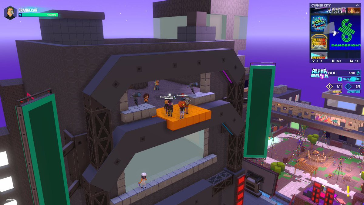OrangeCAR (@gniyakeel) on Twitter photo Come dance with me in the Cypher City Experience in 💃🕺<a href="/TheSandboxGame/">The Sandbox</a>. Make sure to bring your boogie shoes 🩰 register-landings.sandbox.game/alphaseason4-s… #TheSandbox #AlphaSeason4 #AS4SocialChallenge Come dance with me in the Cypher City Experience in 💃🕺<a href="/TheSandboxGame/">The Sandbox</a>. Make sure to bring your boogie shoes 🩰 register-landings.sandbox.game/alphaseason4-s… #TheSandbox #AlphaSeason4 #AS4SocialChallenge