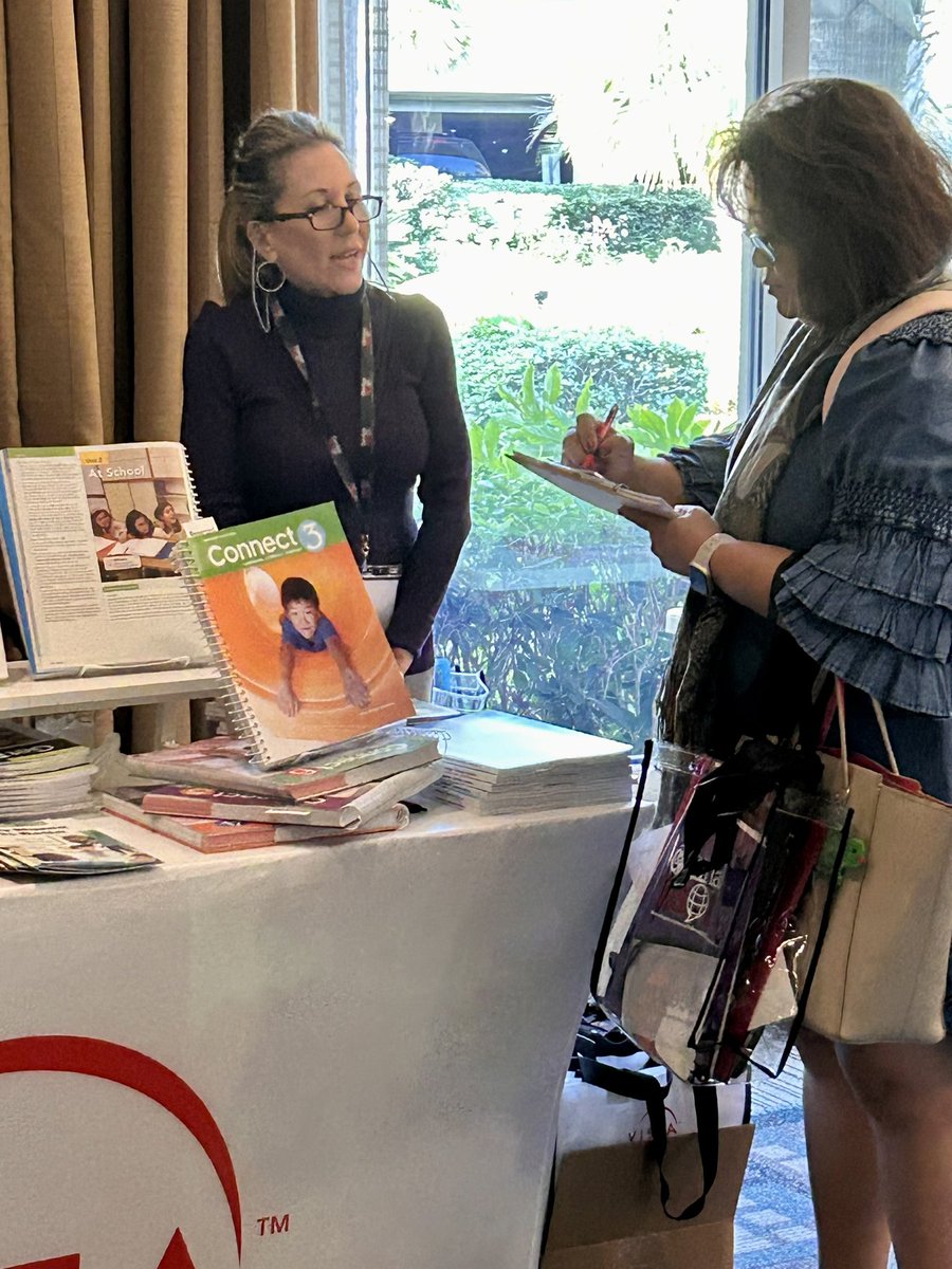 Come visit the <a href="/VHLPreK12/">Vista Higher Learning Pre-K-12</a> team at <a href="/CarolinaTesol/">Carolina TESOL</a> TODAY!! #CarolinaTESOL2024