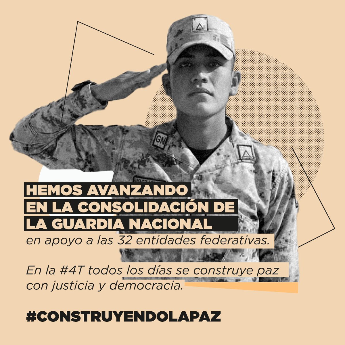 Con estrategia solida y pasos contundentes el Gobierno la Presidenta <a href="/Claudiashein/">Claudia Sheinbaum Pardo</a> avanza #ConstruyendoLaPaz