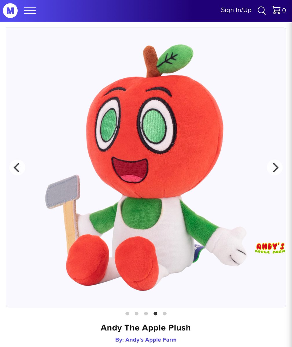 HE’S HEREEEEE !!!! cutie patootie……….

here’s the link to the campaign if any fellow aaf fans wanna get him !!
makeship.com/products/andy-…