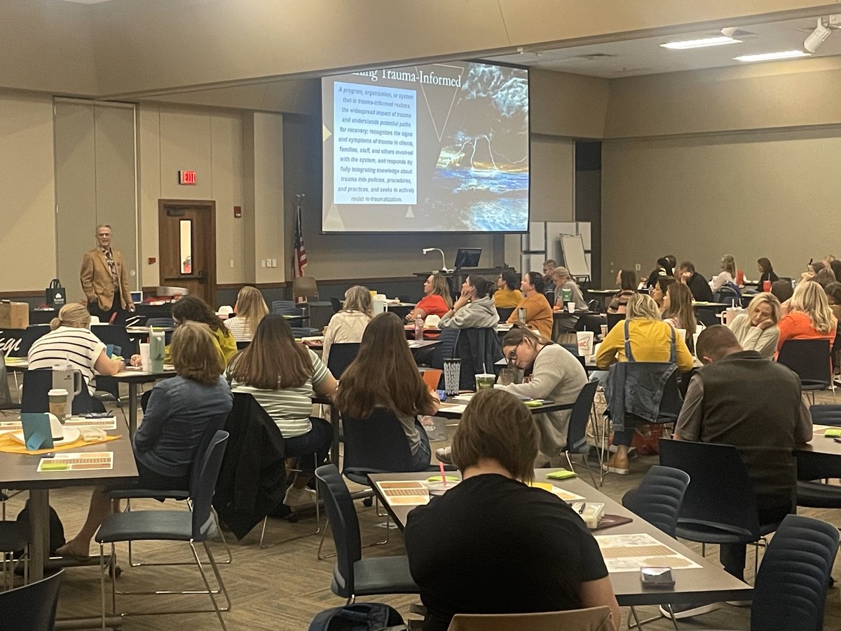 Educators from around the Region attended the 4th Annual MTSS Round Up, your Behavior &amp; Mental Health Ace in the Hole.  Dr. Gregory Williams spoke about the impact of childhood trauma and adversity, and over 16 agencies provided resources for attendees.🐴🤠🌵