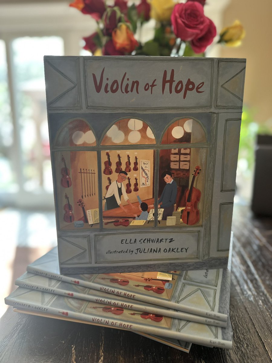 ellaschwartz's tweet photo. Violin of Hope publishes on Nov 5. 

It is about hope for the future. Hope after despair. This has been a dark year for #Jews. Part of me is nervous releasing a #JewishJoy book in this #antisemitic climate. But in no small irony, the book publishes on #ElectionDay. A sign? #Vote https://t.co/5IGp6epCs2