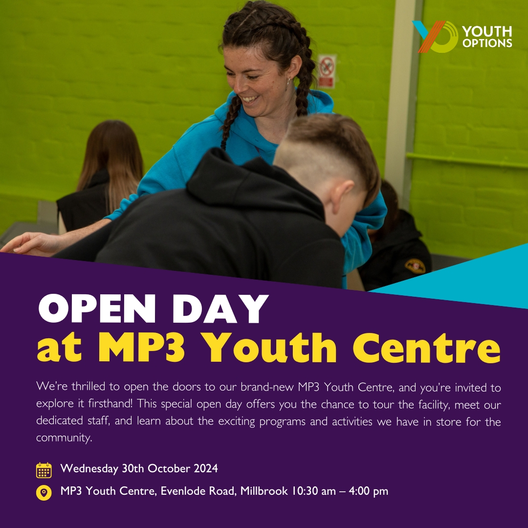 Join us at the MP3 Youth Centre Open Day TOMORROW for a fun-filled exploration of our new facility and exciting programs ahead of our official opening. Can't wait to see you there! 🎉

#YouthOptions #CommunityFun #MP3YouthCentre #OpenDay #YouthEngagement #CommunityEvents