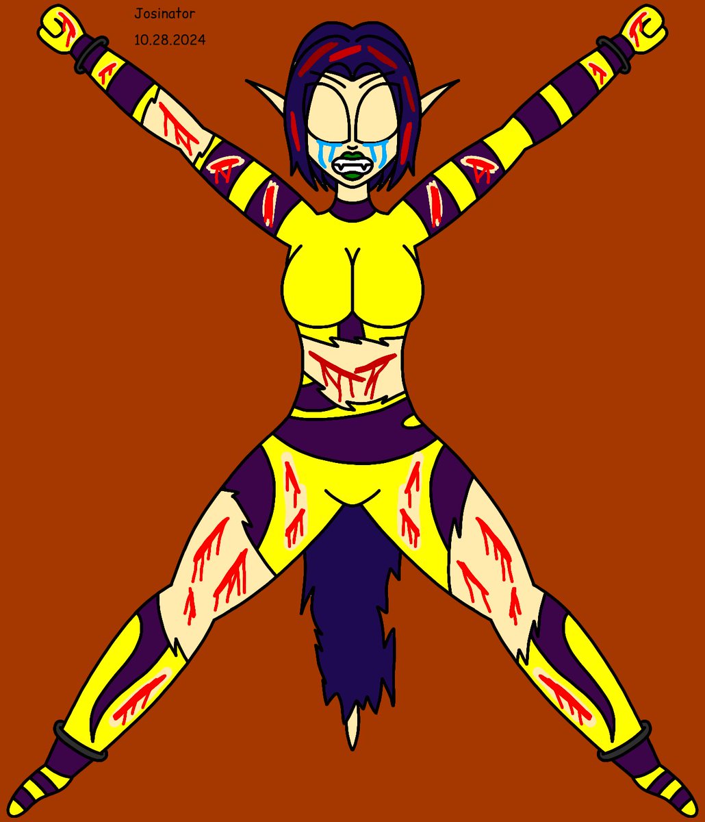 Ly is brutally tortured, receiving multiple cuts around her skin.

#lythefairy #rayman