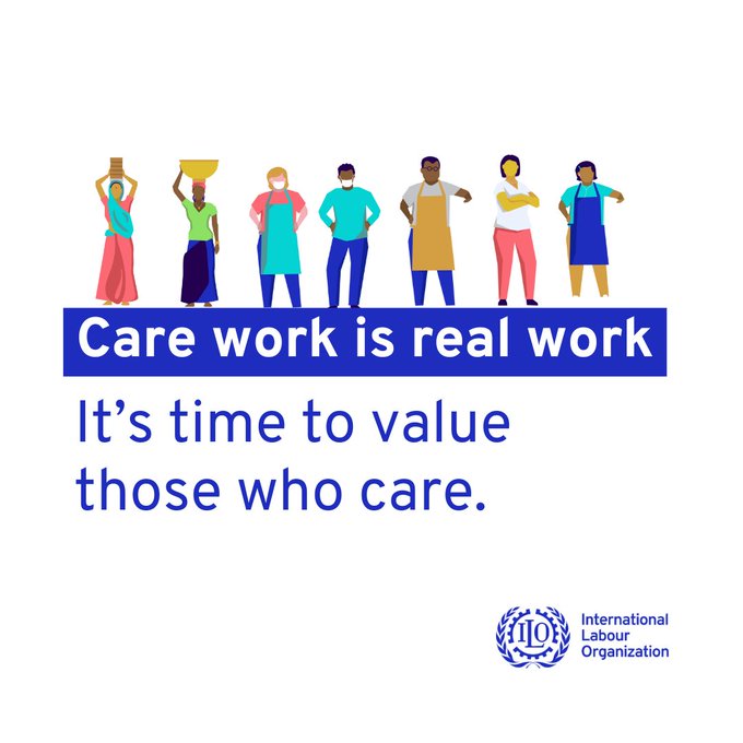 Today, 29 October, we celebrate the @ILO International Day of #Care and #Support! Let’s honor the incredible contributions of care #workers and #advocate for a #resilient, #inclusive, and #gender responsive care #economy. 

Together, we can build a future where care is valued and