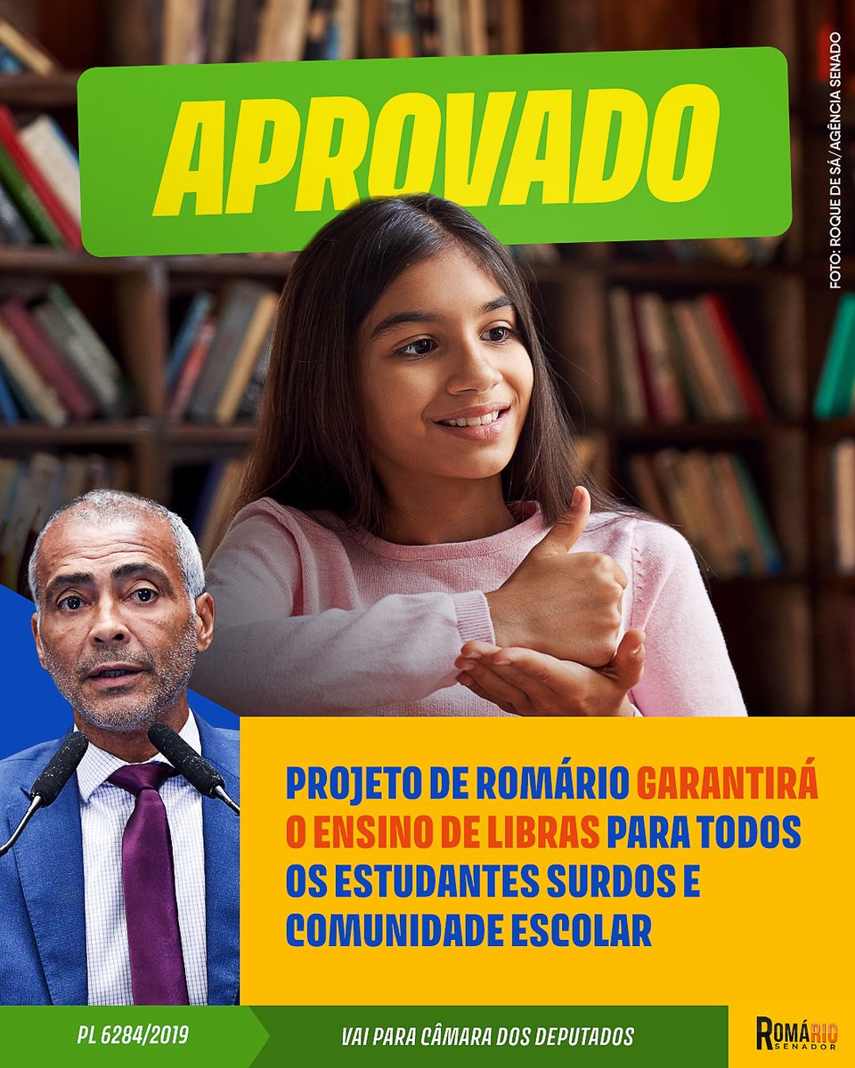 Por uma educação mais inclusiva, aprovamos hoje na Comissão de Educação e Cultura o meu projeto que obriga todas as escolas, públicas ou privadas, a ensinarem LIBRAS para todos os estudantes surdos em todas as etapas e modalidades da educação básica (PL 6.284/2019)🤟🏽.

As