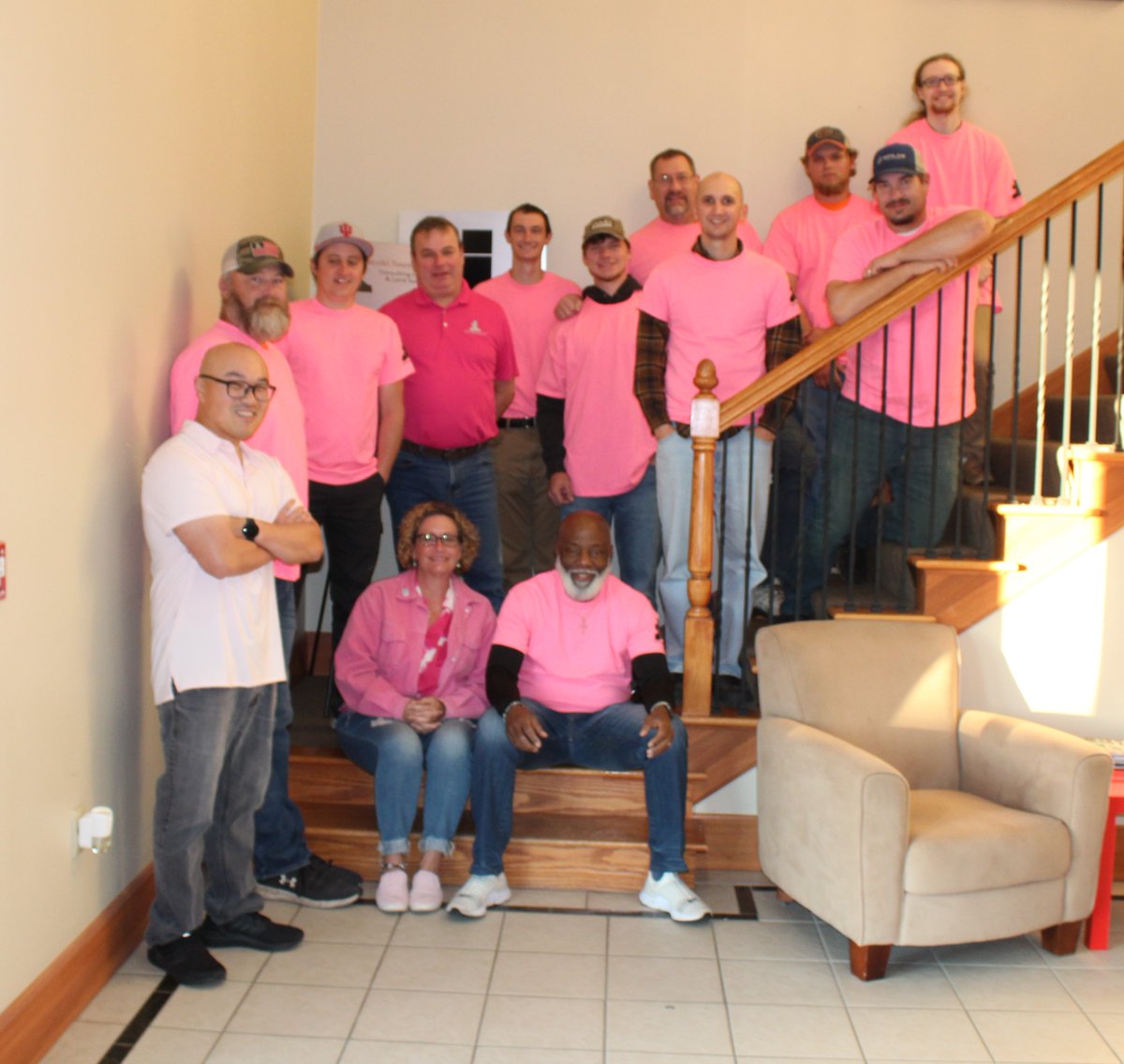 JTLengineering's tweet image. JTL is proud to wear pink in support of Breast Cancer Awareness! 💖 We're joining the fight to raise awareness, honor survivors, and remember those we've lost. 

#WearPinkDay #BreastCancerAwareness #JTLEngineering #TogetherForACure #HopeInAction