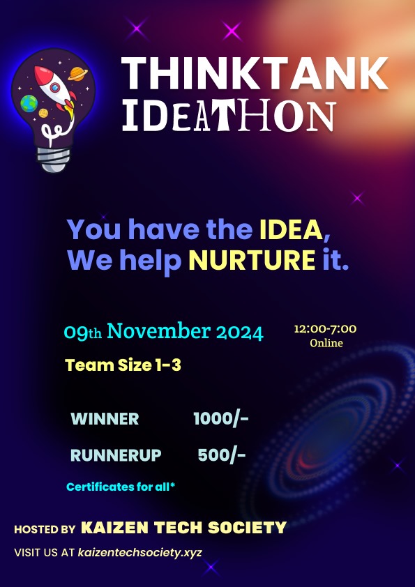 Kaizen_techsoc's tweet photo. Register now
https://t.co/wmTZDc24OX
and join a community of forward-thinkers!

🌍Visit us at:
https://t.co/nt0WXaFgaR

👥Also, join our WhatsApp community:
https://t.co/ZX7YGiNFVf https://t.co/3aL2JSGqK1