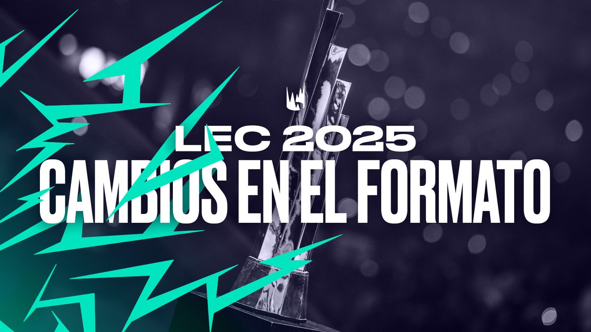 🔥 ¡Se viene CAMBIO de FORMATO NUEVO en la LEC para 2025!

Después de la llegada de los 3 splits, la máxima competición europea da un salto en el que se buscará competir más y con formatos más adaptados a otra ligas.

¡¡DENTRO HILO!! 🧵🧵