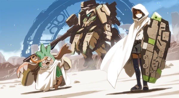「わーい、3月かー!やる!(再掲、すんごい昔の絵だ #ゼノブレイドクロス 」|DecoponMAGIのイラスト