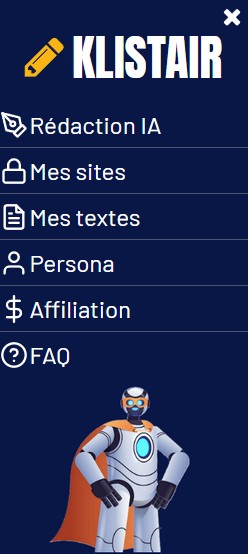 La date était tellement scrutée 😅

C'est ajouté !

Affiliation actuellement réservée uniquement aux abonnés Klistair, inutile de dire que c'est un boulevard pour ces prochains mois !😎

A vous les lambo, les palaces et les bains au lait d'ânesse 🤣🤣🤣