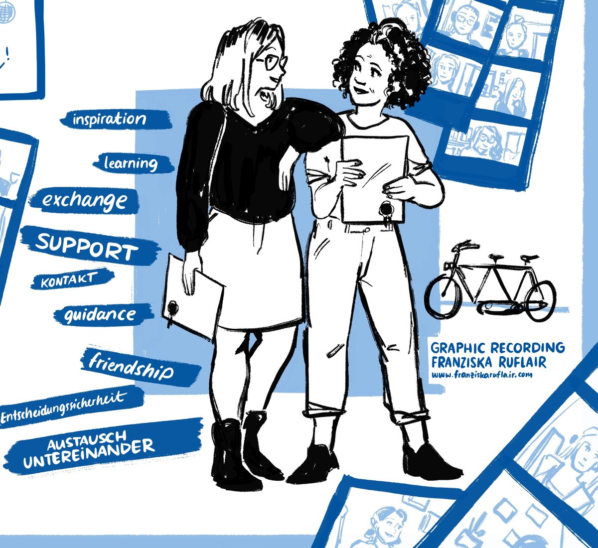 RWTH's tweet photo. Die TANDEM Mentoring-Programme für #Studentinnen, #Doktorandinnen und #Postdoktorandinnen gehen in eine neue Runde. Die Bewerbungsphasen von TANDEMstud und TANDEMplus läuft noch bis zum 25.11. 👍:
➡️https://t.co/q9IWuXb4Wz
📸: Franziska Ruflair
@IGaD_RWTH #Frauen #RWTH https://t.co/8AkK0dGBJy