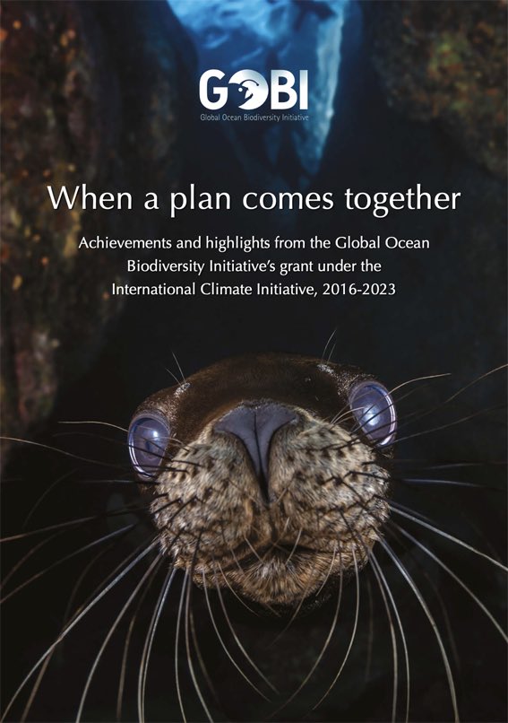 GOBI (@gobisecretariat) on Twitter photo Want to find out what GOBI has been up to these past 7 years? Check out our new ‘highlights’ report on the results of our <a href="/iki_germany/">IKI Germany</a> grant, 2016-2023. Biogeographies, connectivity, seabirds, hydrothermal vents, marine mammals and much more! 👇
bit.ly/3YHE3dO Want to find out what GOBI has been up to these past 7 years? Check out our new ‘highlights’ report on the results of our <a href="/iki_germany/">IKI Germany</a> grant, 2016-2023. Biogeographies, connectivity, seabirds, hydrothermal vents, marine mammals and much more! 👇
bit.ly/3YHE3dO