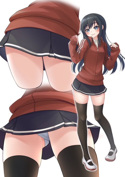 ジャージ朝潮
#艦これ #朝潮
ジャージスカートが描きたくて 