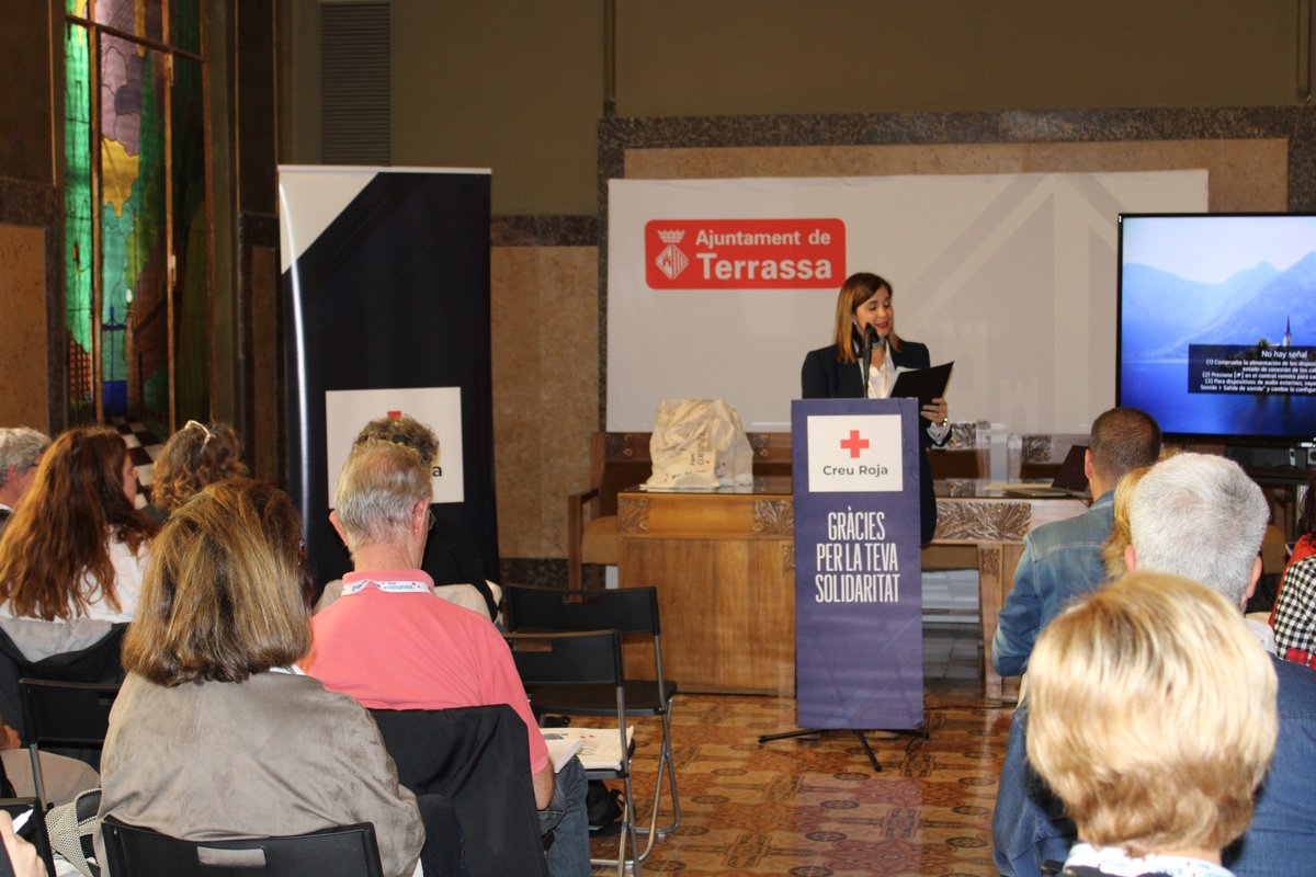 CreuRojaTRS's tweet photo. Algunes imatges de l'acte de tancament del #ProjecteCRECE realitzat avui.
Moltes gràcies a totes les persones i entitats que han participat i a la Laura Rivas, regidora de Salut i Gent Gran, per haver-nos acompanyat!
#ProjecteCRECE #FemComunitat #NextGenerationEU
@ajterrassa https://t.co/b9QYsRXSnk