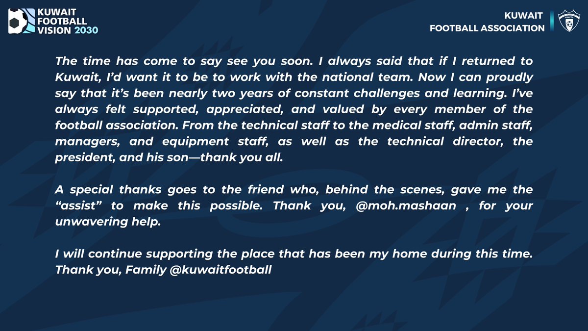Thank you - شكرًا <a href="/KuwaitFA/">KuwaitFA</a>