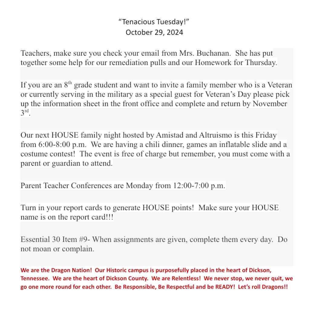 DicksonMiddleSchool (@dmsdragons) on Twitter photo 