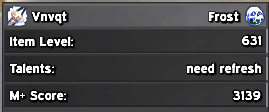 vnvqt_'s tweet photo. I guess it's justified that ele gets some of their nerfs reverted but FDK doesn't. Probs a skill issue from my part, or just need a few more ilvls. Dno https://t.co/iv8kYcdB0d