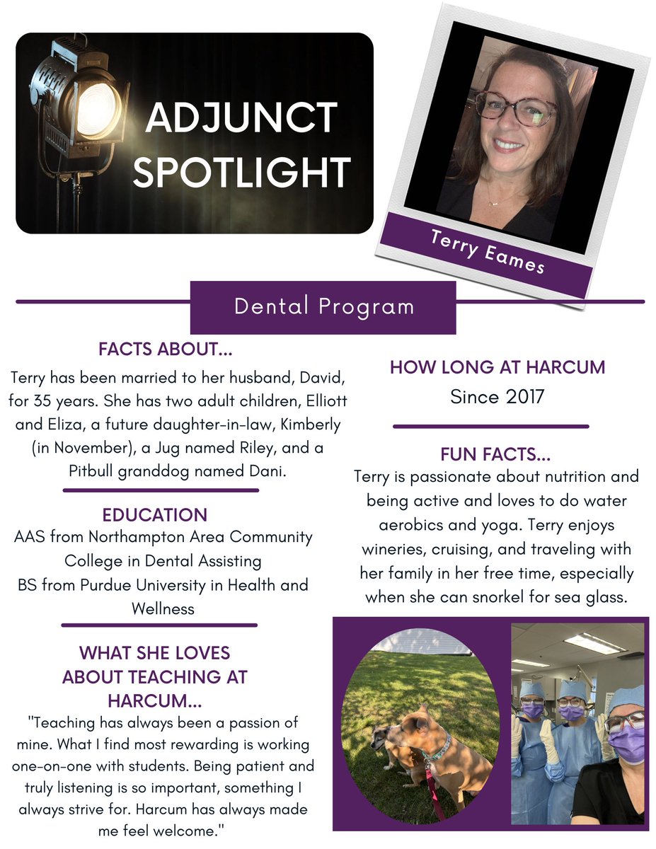 FacultyHarcum's tweet photo. Check out our latest spotllights on Rob O'Brien and Terry Eames! https://t.co/jnupLyhbNp