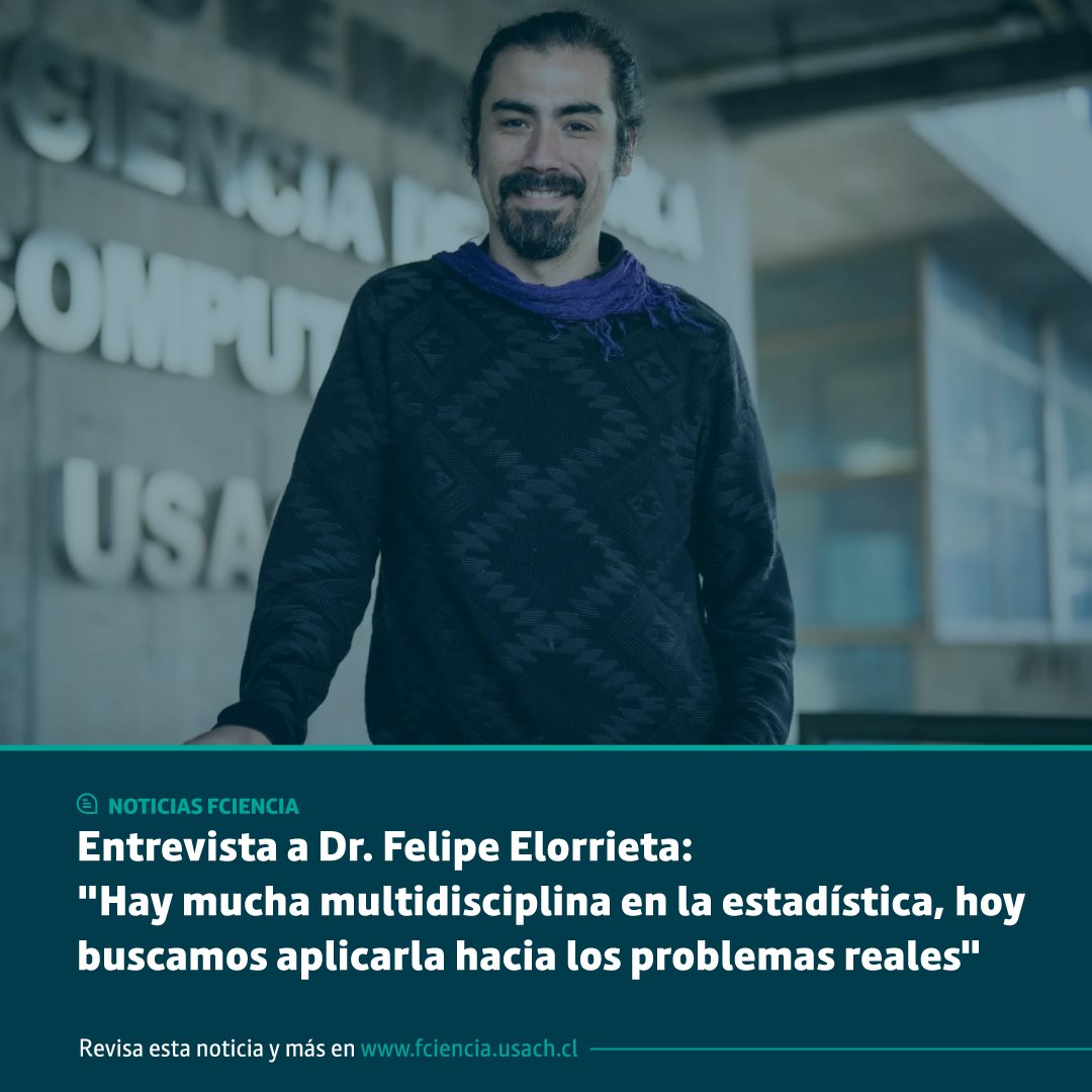 ✨🔍 ¡No te pierdas la entrevista del Dr. Felipe Elorrieta (<a href="/felocarril/">Felipe Elorrieta</a>) en <a href="/CienciaenChile_/">CienciaenChile</a> 

📈 El Director VIME de nuestra Facultad habla sobre la relevancia de la Ingeniería en Estadística para enfrentar los problemas del mundo actual.

👉Lee aquí: bit.ly/3YmMHwJ