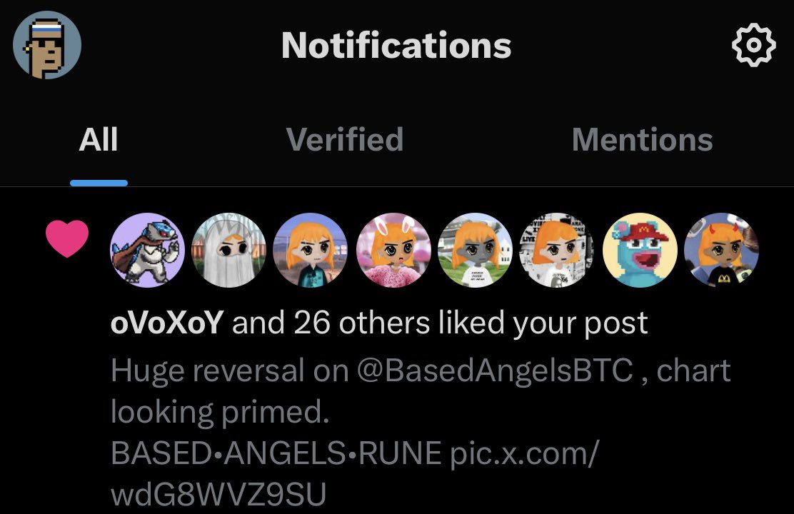 SummerTimeFor3's tweet photo. Despite @BasedAngelsBTC being a $3M market cap, my tweets mentioning them get solid engagement every time. 

Love seeing all the orange headed cousins likes. Very Based Retardio cult being built on $BTC https://t.co/BLYMToEl5L
