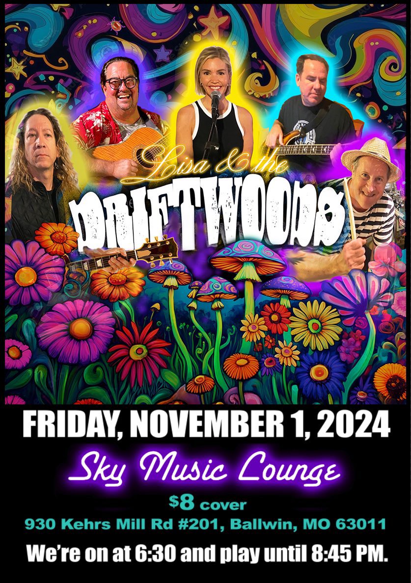 Ballwin Sky Music Lounge this Friday 6:30 will be a fun night ! #stl #stlmusic #stlbands