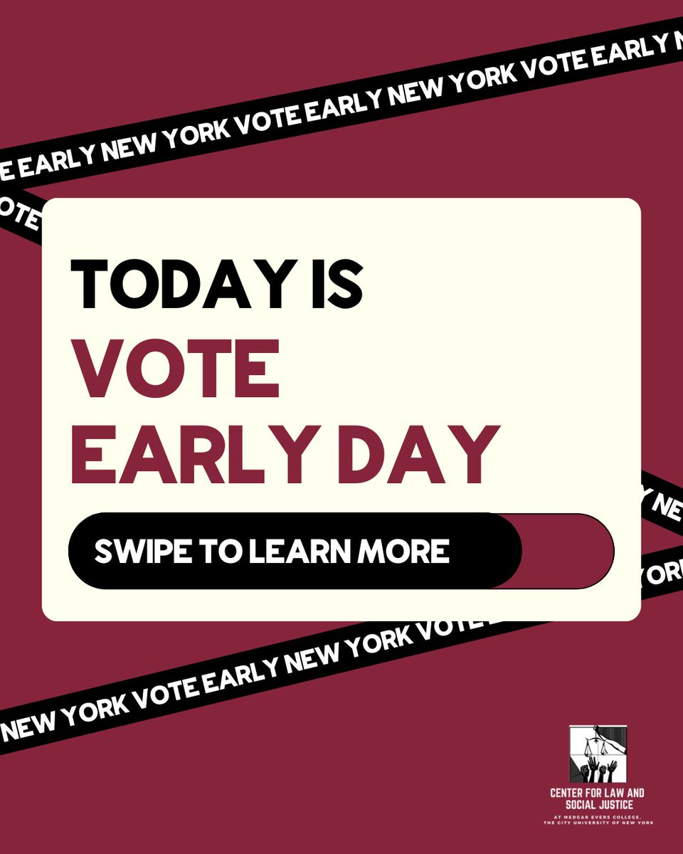 Center for Law and Social Justice at MEC, CUNY tweet media