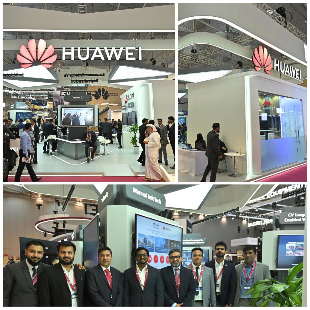 InfotechMannai's tweet photo. A fantastic kickstart to #MilipolQatar at the bustling @Huawei booth.
Meet the #MannaiHuawei team to explore Huawei’s innovative solutions for Security & Public Safety —Smart City Solutions to advanced video surveillance systems for intelligent security monitoring.
Join us! https://t.co/hnbWyshW6o