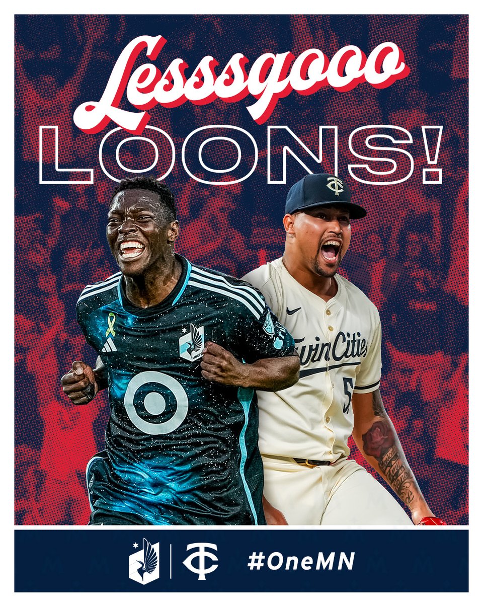 Good luck in the playoffs, Loons!!!