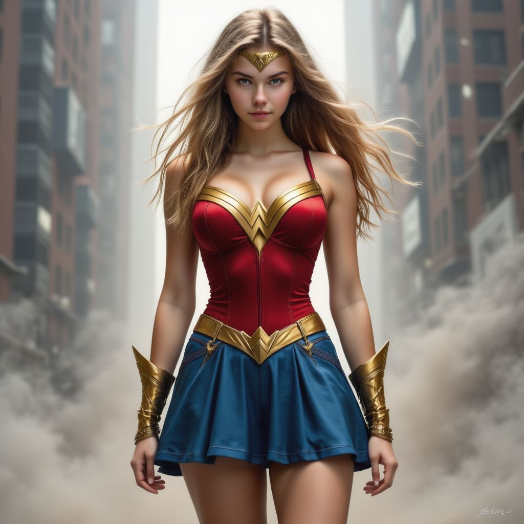Alexandra_Linde's tweet photo. Getting ready to unleash my inner Wonder Woman—Halloween is just around the corner! 💥🌟😉
#wonderwoman #halloween #ilovehalloween #trickortreat #hero #herogirl #powefull https://t.co/1ocrQkGGJR