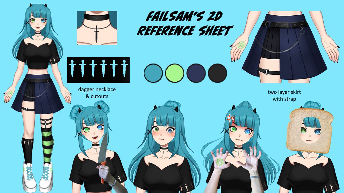Hi, I'm failsam!

I'm a half human/half demon, that's ALL chaos 🔥

I variety stream random shenanigans, dating sims, horror, ASMR, &amp; more

On Twitch, YouTube, &amp; Fansly

Usually Mon/Weds 7PM, Fri/Sun 8PM (*times in EST)

🔪 Links in bio