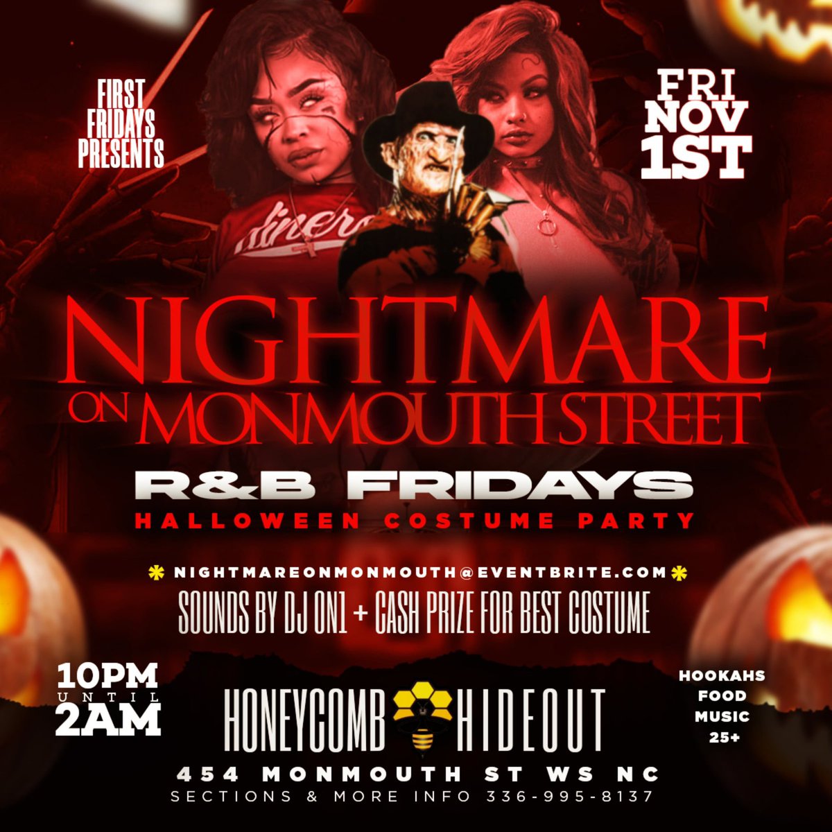 Bigscip336's tweet photo. $10 all night in costume @ Honeycomb Hideout #Nightmareonmonmouthst https://t.co/TvqRu75RSf