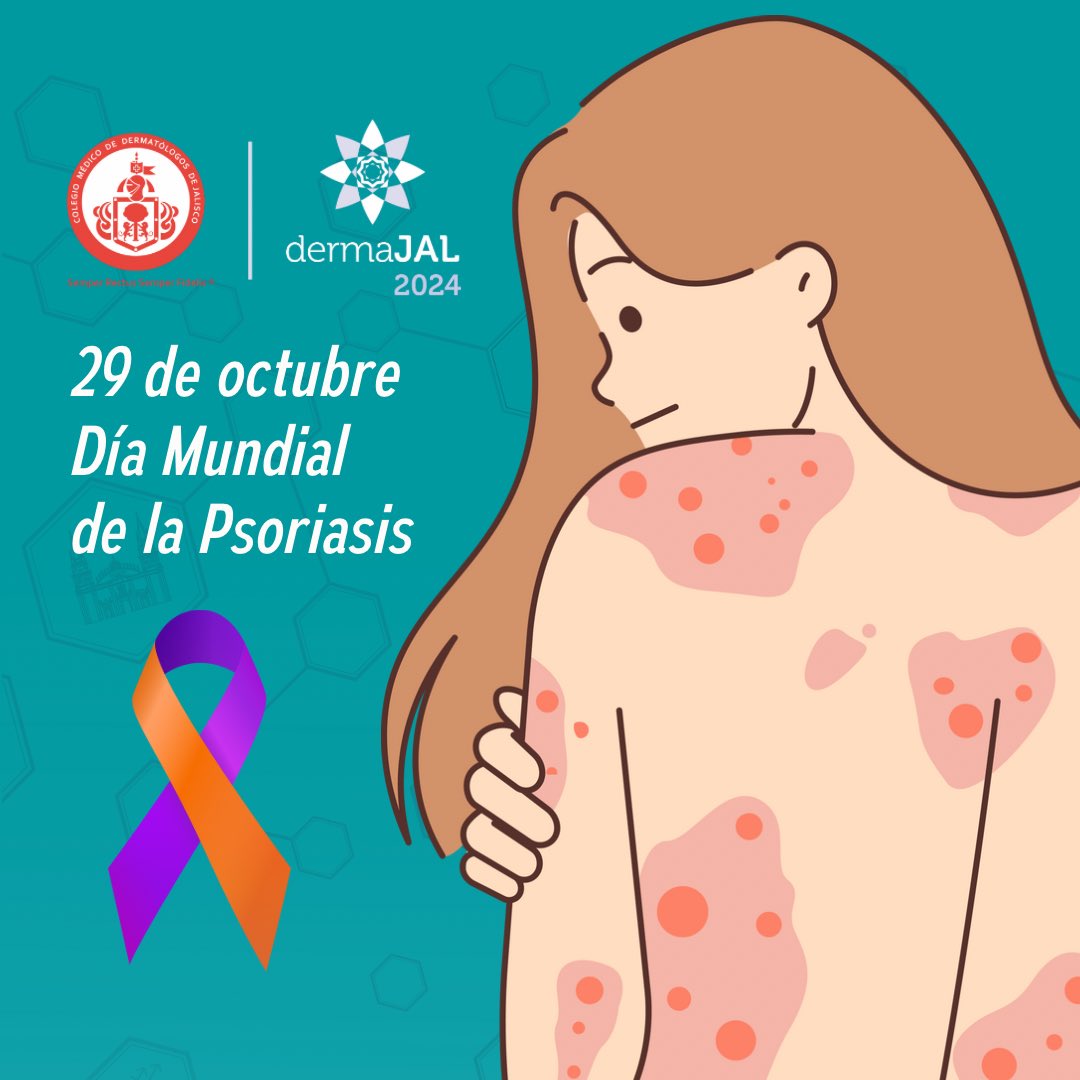 Desde 2004, este martes 29 de octubre se celebrará el Día Mundial de la #Psoriasis con el objetivo de aumentar la conciencia sobre las consecuencias de esta enfermedad y promover la información para sus tratamientos.

Consulta a tu #Dermatólogo 🔍 
<a href="/colegiodermajal/">colegiodermajal</a> - <a href="/dermajal/">Congreso DermaJAL 2025</a>
