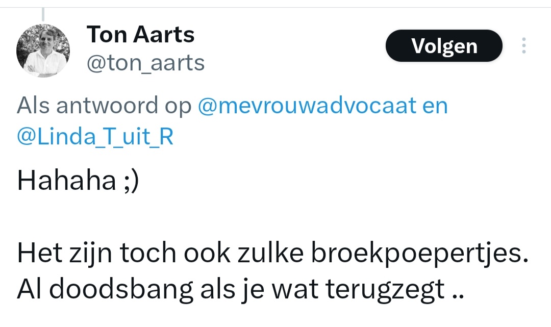 BertvanVondel's tweet image. Wat hebben die #linkse gasten zoals @ton_aarts rare fantasieën. #broekpoepen