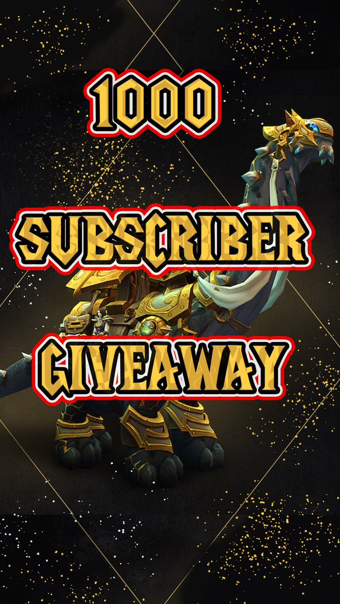 You asked, I provided! In celebration of reaching 1k+ Subscribers on YT, I'm giving away a Trader’s Gilded Brutosaur. I love yall and I apologize to those who have to hear my voice. Thank you 😍
- Quick Info in replies, entry is free and very simple!