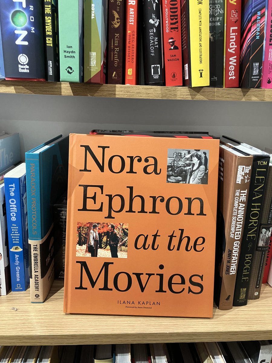 lanikaps's tweet image. My first book is finally out! After 2.5 years, you can now own Nora Ephron at the Movies. Please spread the word about my book, tag me, share photos or buy a copy. I hope you love reading it as much as I did writing it 📚✍️
linktr.ee/noraephronatth…