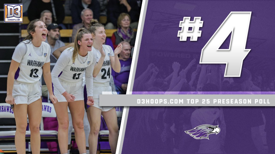 Entering the season at #4 and our first game is only 10 days away! Let’s get it 😈