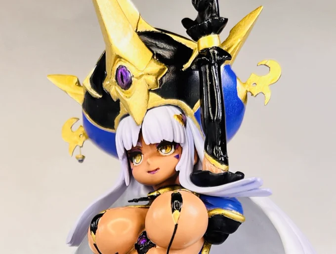 スレイブレインも。以前あげた時に比べ前髪とか修正してます。 