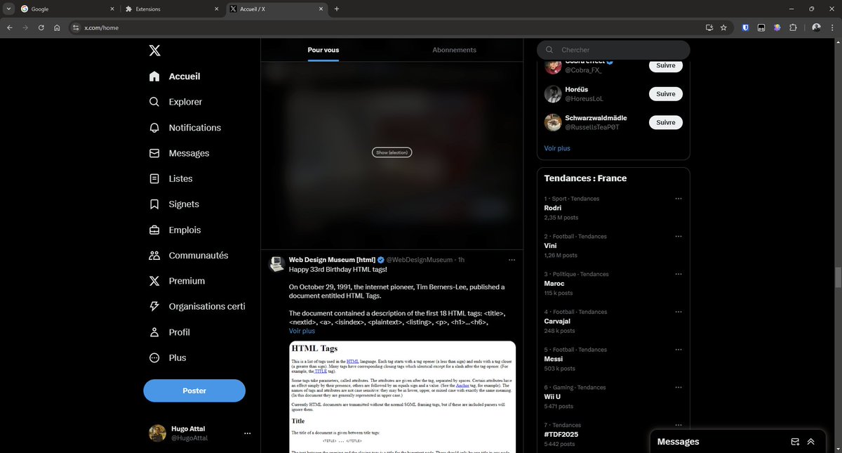 Hugo Attal tweet media